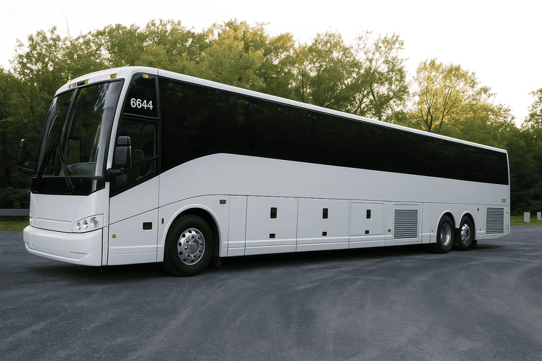exterior of Yakima Coach Bus Service coach bus