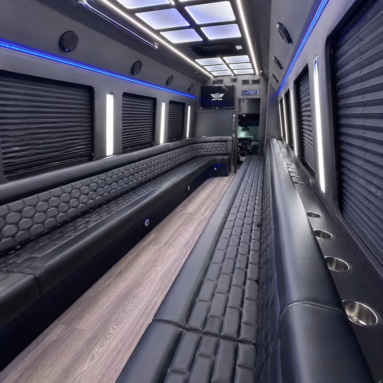 corporate party bus rental