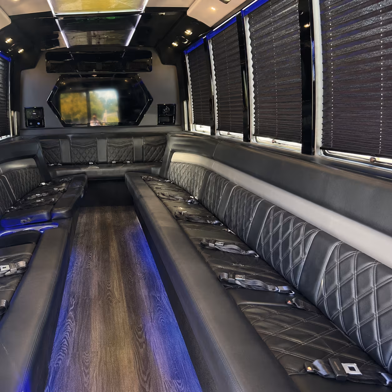 night out on town party bus rental