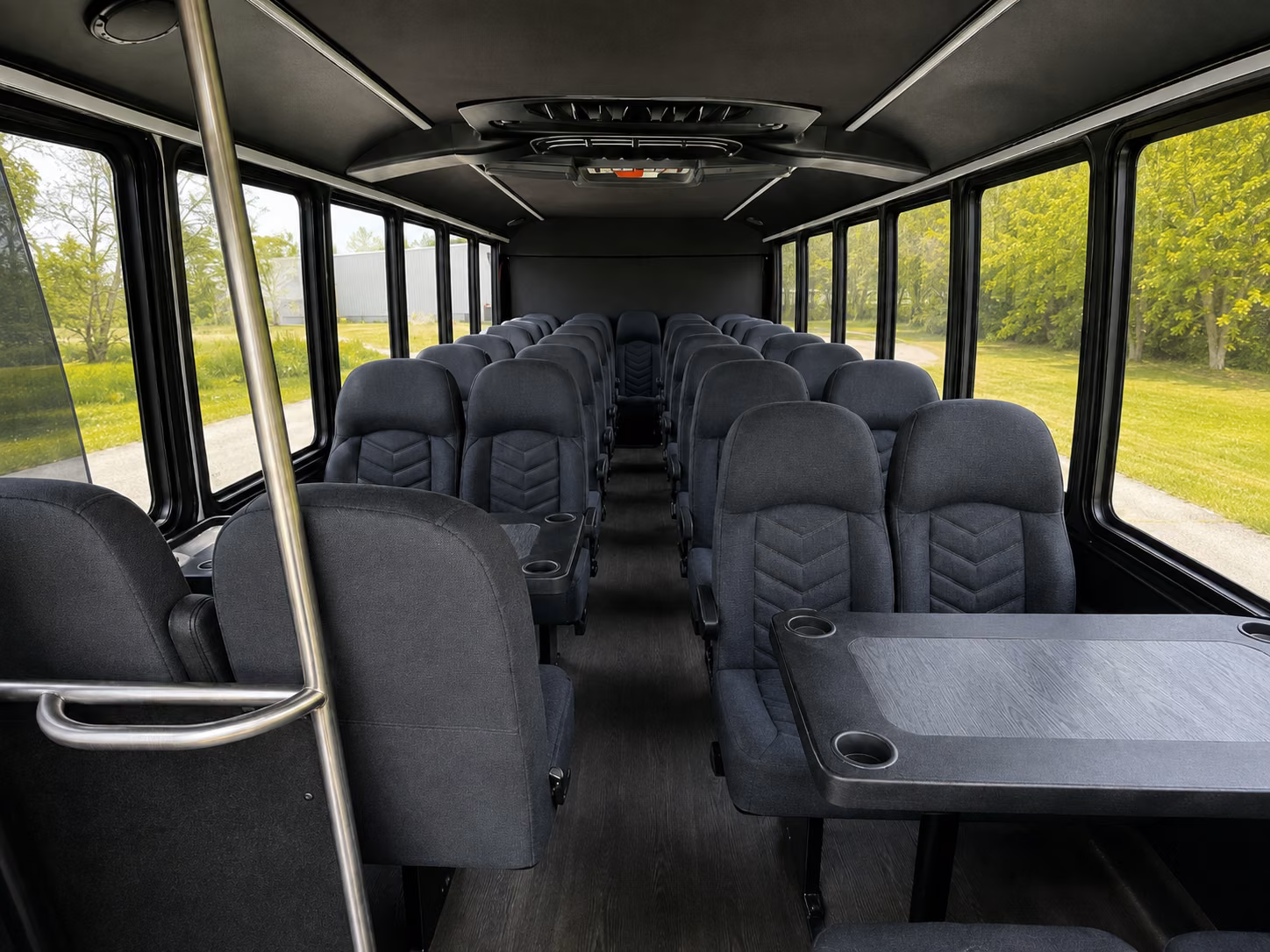 yakima 15 passenger minibus interior