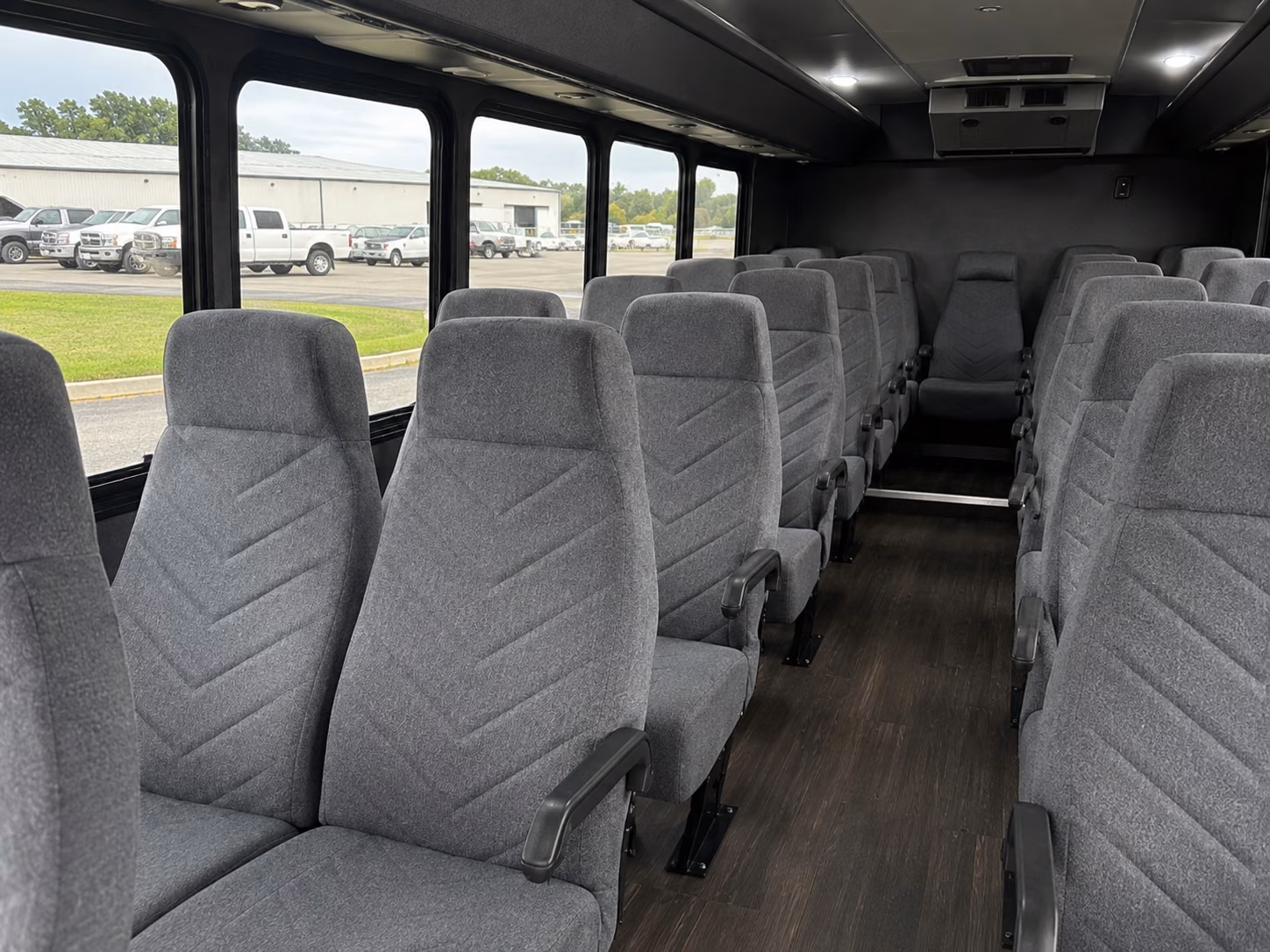 yakima 18 passenger minibus interior