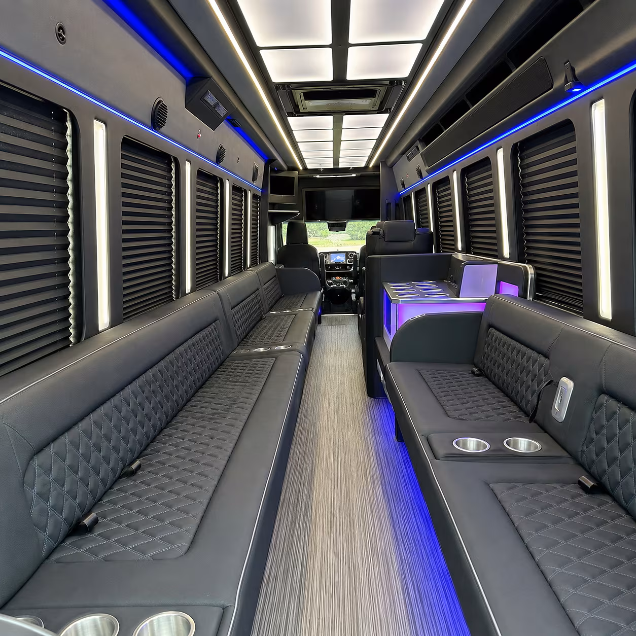 yakima party bus inside