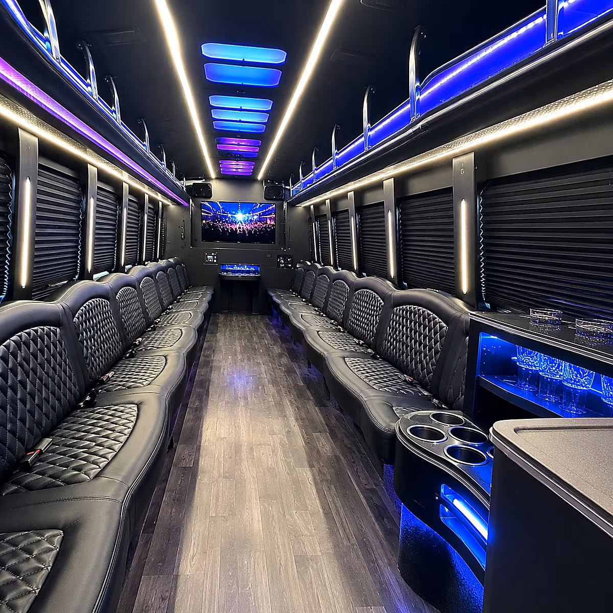 yakima party bus rentals inside