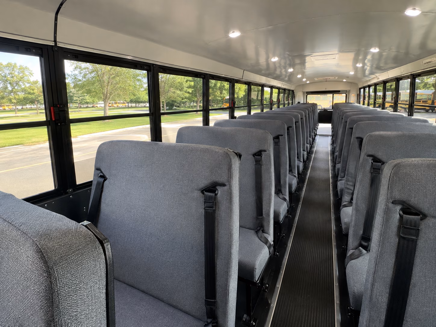 yakima school bus inside