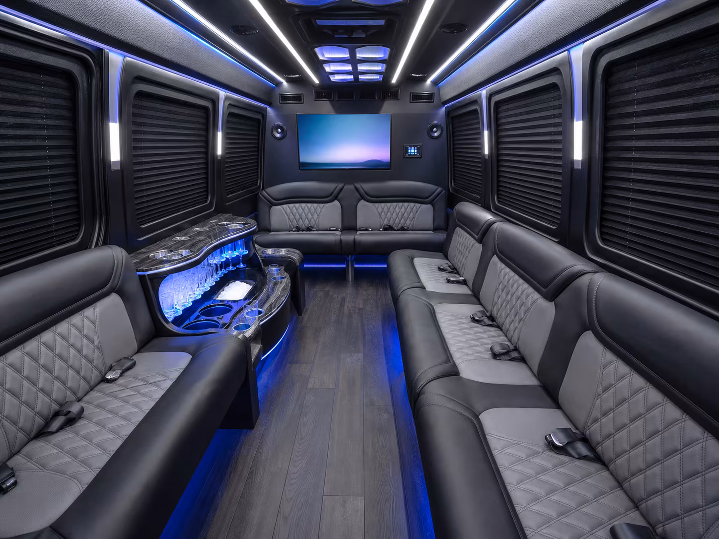 yakima sprinter limousine inside