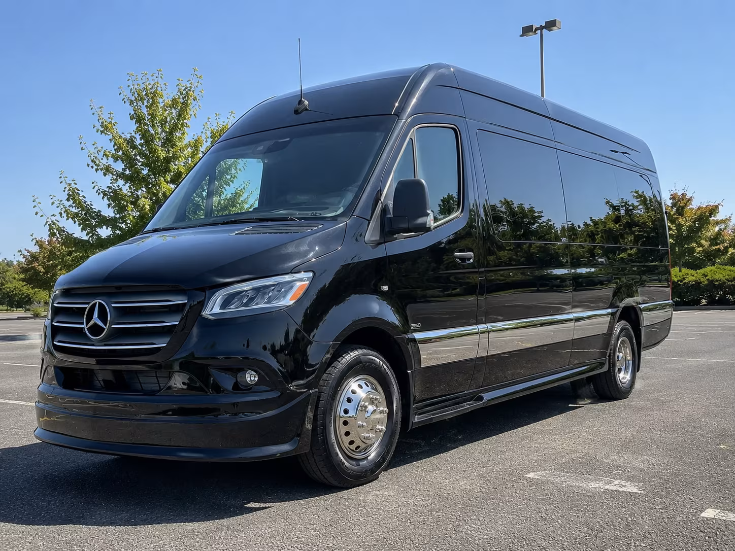 yakima sprinter van with driver
